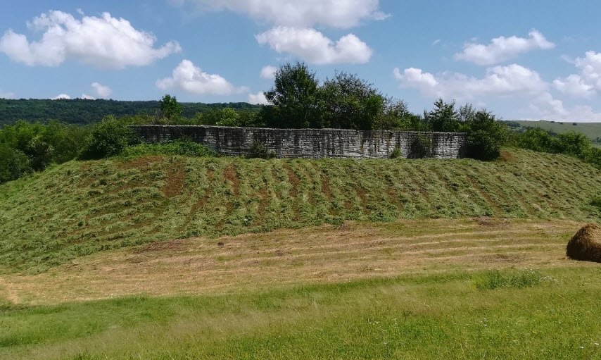 Medieval Fortress Dăbâca, Dăbâca, Romania, Romania